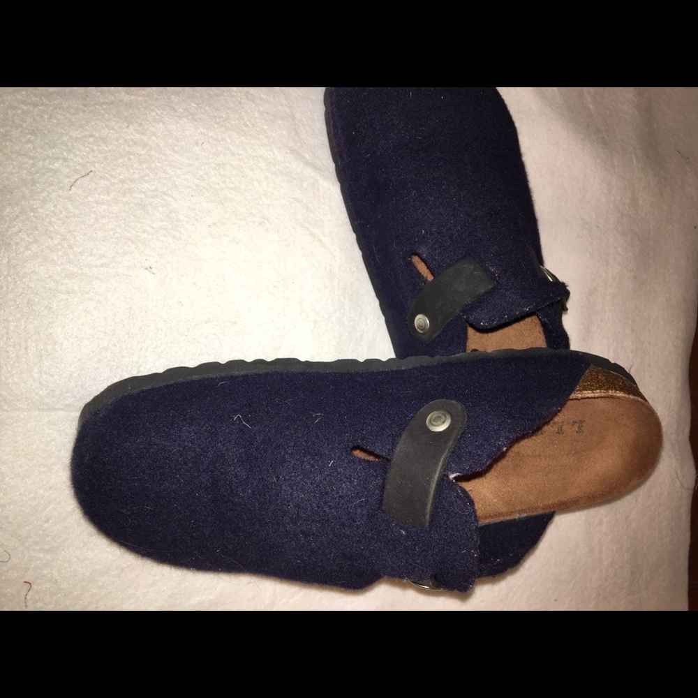 LL Bean Wool Clogs size 9